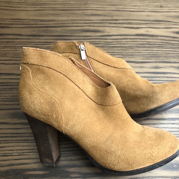 Crown Vintage Tan Booties-10